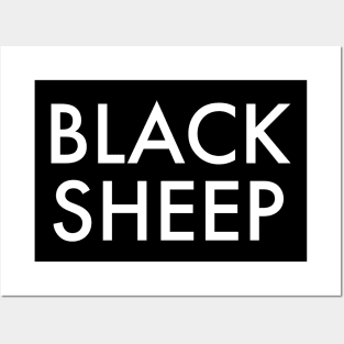 BLACK SHEEP Posters and Art